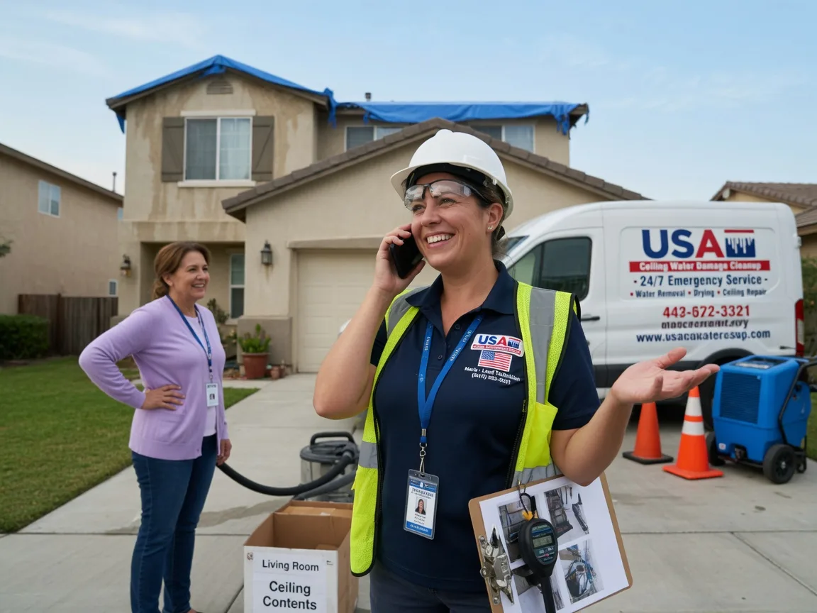 Ceiling Water Damage Restoration Waterman, IL FAQs